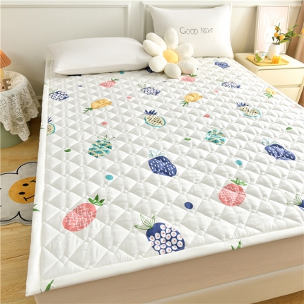 91家纺网 家纺一手货源 找家纺 索弗莱2023 抗菌亲肤四季床褥床垫可水洗机洗床护垫 垫被