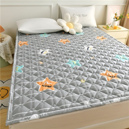 91家纺网 家纺一手货源 找家纺 索弗莱2023 抗菌亲肤四季床褥床垫可水洗机洗床护垫 垫被