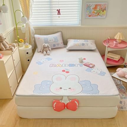 91家纺网 家纺一手货源 找家纺 （总）慕尚 2025新款满天星云感丝工艺席床席款+床笠款