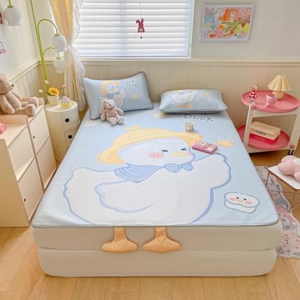 91家纺网 家纺一手货源 找家纺 （总）慕尚 2025新款满天星云感丝工艺席床席款+床笠款