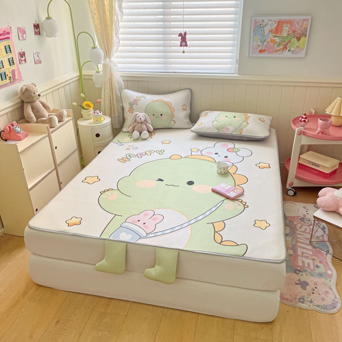 91家纺网 家纺一手货源 找家纺 （总）慕尚 2025新款满天星云感丝工艺席床席款+床笠款