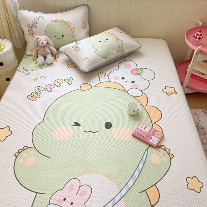 91家纺网 家纺一手货源 找家纺 （总）慕尚 2025新款满天星云感丝工艺席床席款+床笠款