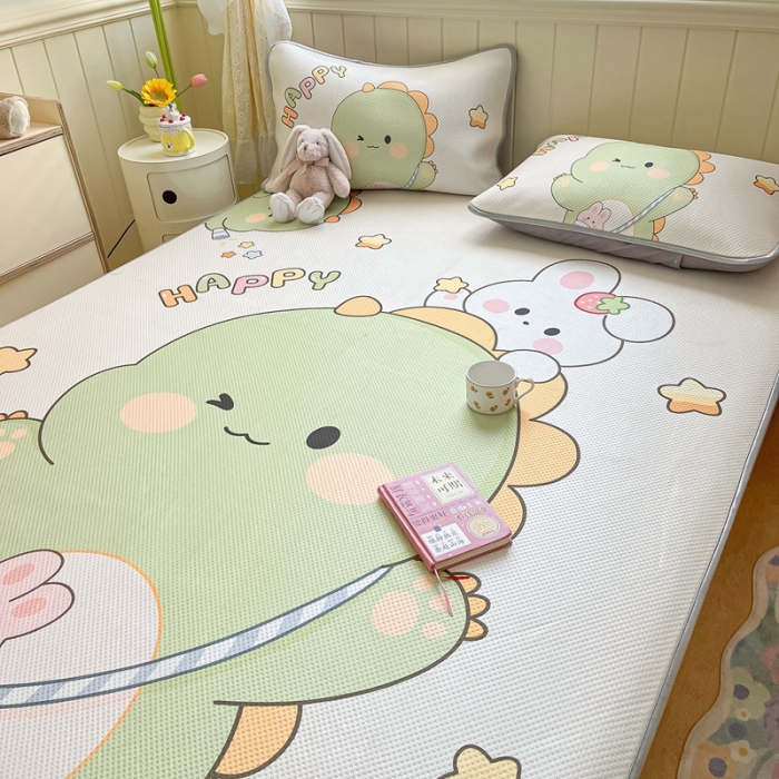 91家纺网 家纺一手货源 找家纺 （总）慕尚 2025新款满天星云感丝工艺席床席款+床笠款