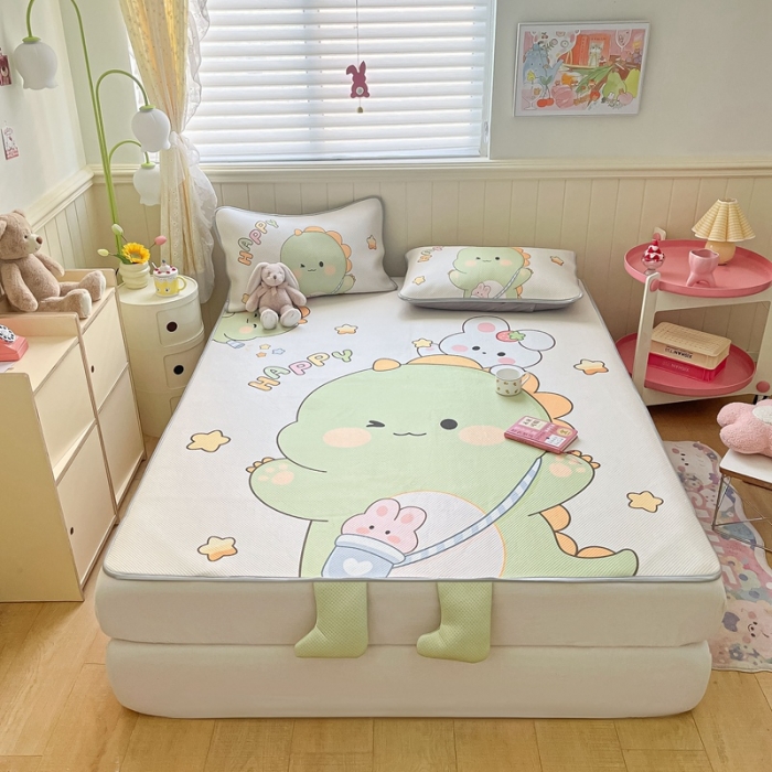 91家纺网 家纺一手货源 找家纺 （总）慕尚 2025新款满天星云感丝工艺席床席款+床笠款