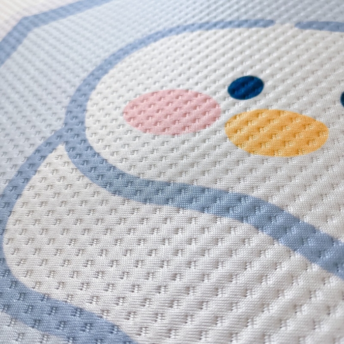 91家纺网 家纺一手货源 找家纺 慕尚 2025新款满天星云感丝工艺席 达克鸭（床席款）