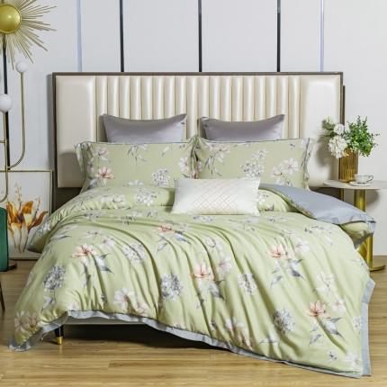 氧家 2025新款60s莱塞尔天丝四件套 安东尼