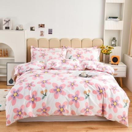 91家纺网 家纺一手货源 找家纺 （总）名优家纺 2023新款13070全棉印花系列床单套件