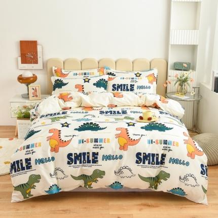 91家纺网 家纺一手货源 找家纺 （总）名优家纺 2023新款13070全棉印花系列床单套件