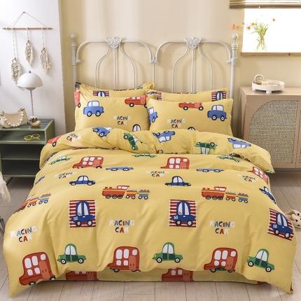 91家纺网 家纺一手货源 找家纺 （总）名优家纺 2023新款13070全棉印花系列床单套件