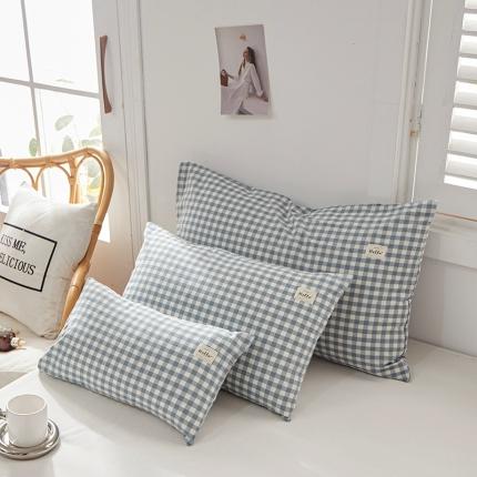 91家纺网 家纺一手货源 找家纺 （总）眠优居 全棉色织水洗棉日系枕套【口袋枕】