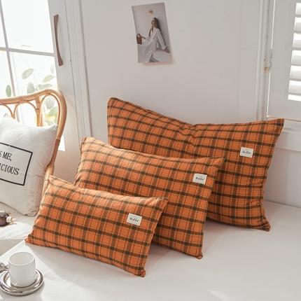 91家纺网 家纺一手货源 找家纺 （总）眠优居 全棉色织水洗棉日系枕套【口袋枕】