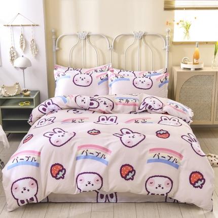 91家纺网 家纺一手货源 找家纺 （总）名优家纺 2023新款13070全棉印花系列床笠套件