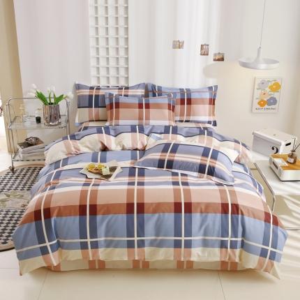 91家纺网 家纺一手货源 找家纺 （总）名优家纺 2023新款13070全棉印花系列床笠套件