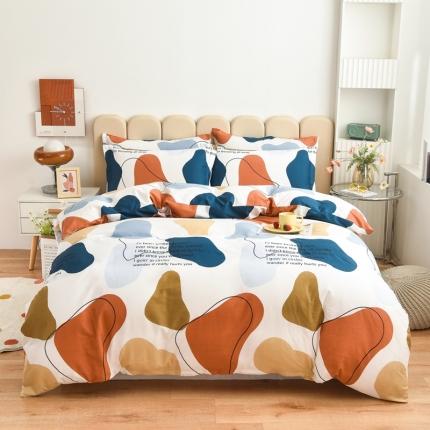 91家纺网 家纺一手货源 找家纺 （总）名优家纺 2023新款13070全棉印花系列床笠套件