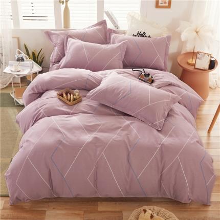 91家纺网 家纺一手货源 找家纺 （总）名优家纺 2023新款13070全棉印花系列床笠套件