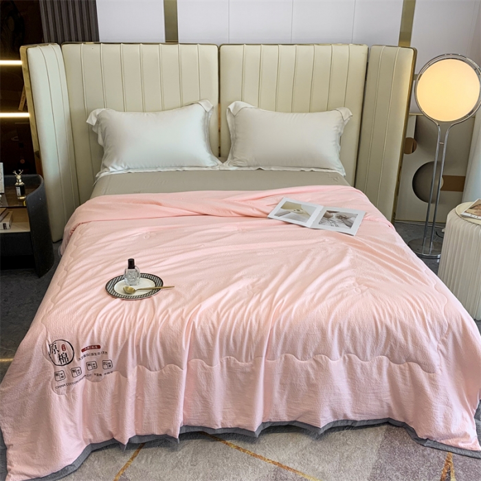 91家纺网 家纺一手货源 找家纺 (总）爱宝 2025新款泡泡纱夏被