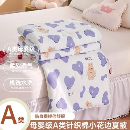 91家纺网 家纺一手货源 找家纺 （总）帕拉美拉 2025新款直播供货针织棉印花夏被