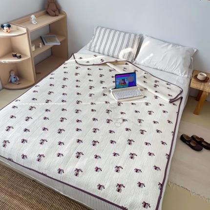 91家纺网 家纺一手货源 找家纺 （总）汇庭 2023新款卡通印花单品床盖系列