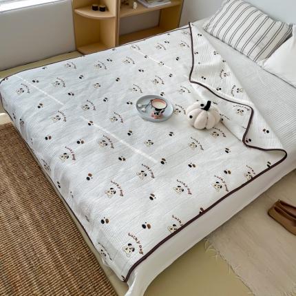 91家纺网 家纺一手货源 找家纺 （总）汇庭 2023新款卡通印花单品床盖系列