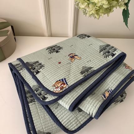 汇庭 2023新款卡通印花单品床盖系列-实拍 沙滩熊