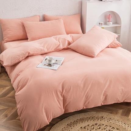 91家纺网 家纺一手货源 找家纺 （总）斯尔顿2025新款色织全棉水洗棉四件套