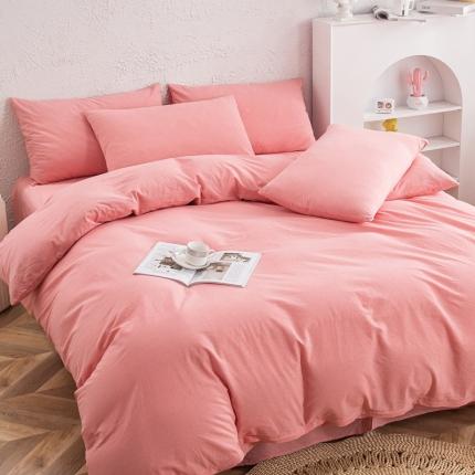 91家纺网 家纺一手货源 找家纺 （总）斯尔顿2025新款色织全棉水洗棉四件套