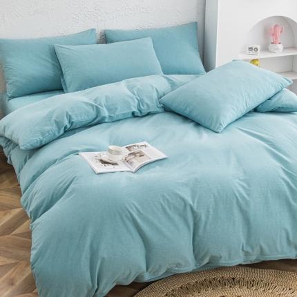 91家纺网 家纺一手货源 找家纺 （总）斯尔顿2025新款色织全棉水洗棉四件套