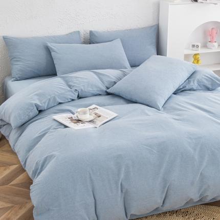 91家纺网 家纺一手货源 找家纺 （总）斯尔顿2025新款色织全棉水洗棉四件套