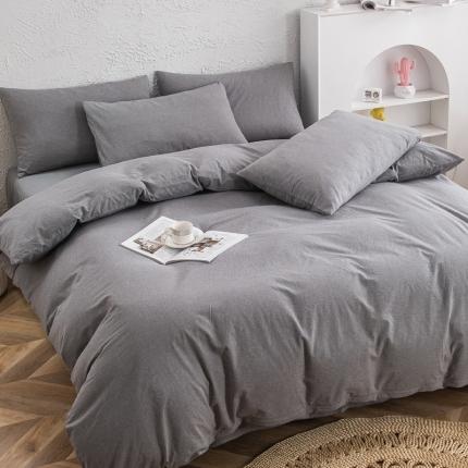 91家纺网 家纺一手货源 找家纺 （总）斯尔顿2025新款色织全棉水洗棉四件套