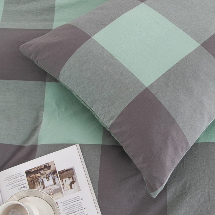 91家纺网 家纺一手货源 找家纺 （总）斯尔顿2025新款色织全棉水洗棉四件套