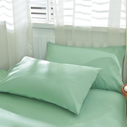 91家纺网 家纺一手货源 找家纺 （总）极梦 新款40支纯色喷气全棉枕套纯棉单只枕头套