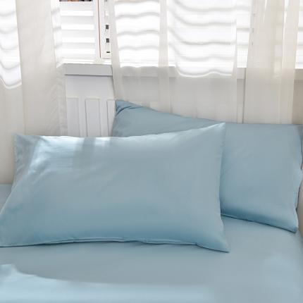 91家纺网 家纺一手货源 找家纺 （总）极梦 新款40支纯色喷气全棉枕套纯棉单只枕头套