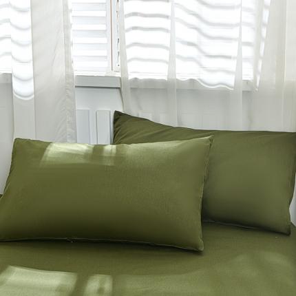 91家纺网 家纺一手货源 找家纺 （总）极梦 新款40支纯色喷气全棉枕套纯棉单只枕头套