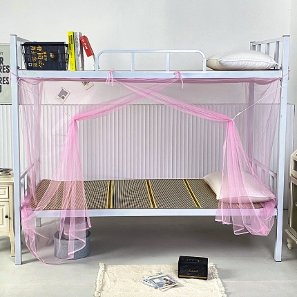 91家纺网 家纺一手货源 找家纺 2023 学生宿舍老式蚊帐外贸学生专用蚊帐