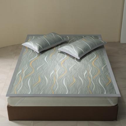 91家纺网 家纺一手货源 找家纺 爱上家居 2023新款冰藤席凉席冰丝席子 斑斓空间