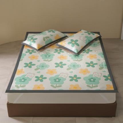 91家纺网 家纺一手货源 找家纺 爱上家居 2023新款冰藤席凉席冰丝席子 清凉夏日