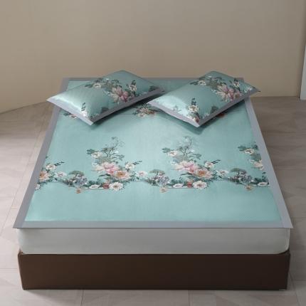 91家纺网 家纺一手货源 找家纺 爱上家居 2023新款冰藤席凉席冰丝席子 夏夜清风