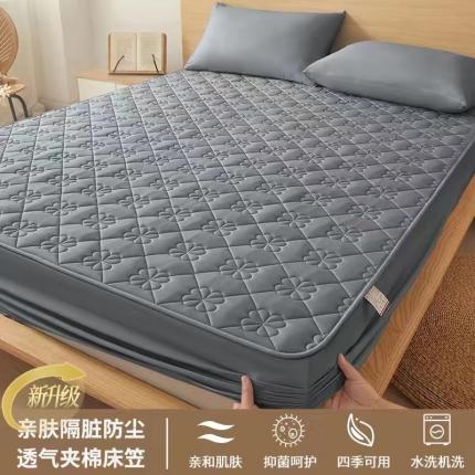 91家纺网 家纺一手货源 找家纺 （总）希廷顿 2023新款A类抗菌水洗磨毛床笠