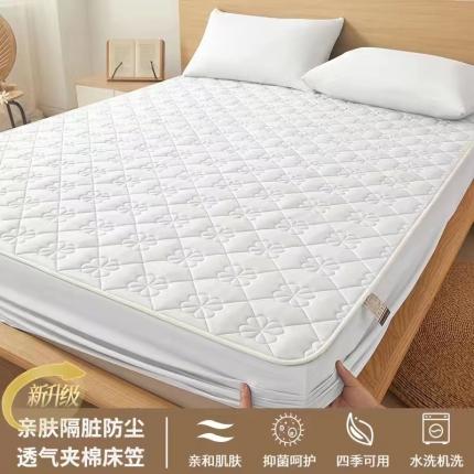 91家纺网 家纺一手货源 找家纺 （总）希廷顿 2023新款A类抗菌水洗磨毛床笠