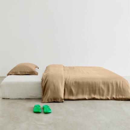 8小时 2023新款60s兰精天丝纯色四件套 卡其