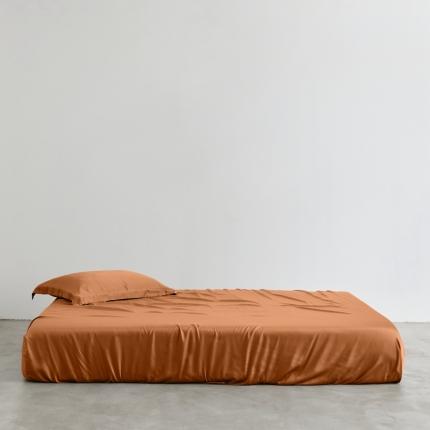 8小时 2023新款60s兰精天丝纯色单品床笠 情人棕