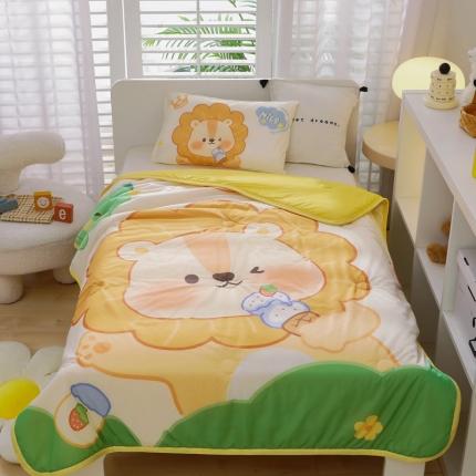 91家纺网 家纺一手货源 找家纺 （总）鱼宝 2023新款凉感丝儿童夏被