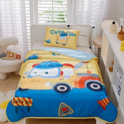 91家纺网 家纺一手货源 找家纺 （总）鱼宝 2023新款凉感丝儿童夏被