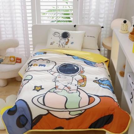 91家纺网 家纺一手货源 找家纺 （总）鱼宝 2023新款凉感丝儿童夏被