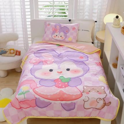 91家纺网 家纺一手货源 找家纺 （总）鱼宝 2023新款凉感丝儿童夏被