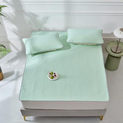 91家纺网 家纺一手货源 找家纺 总雪夫人 2023新款 凉感丝凉席