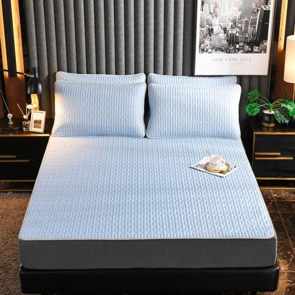 91家纺网 家纺一手货源 找家纺 总雪夫人 2023新款 凉感丝凉席