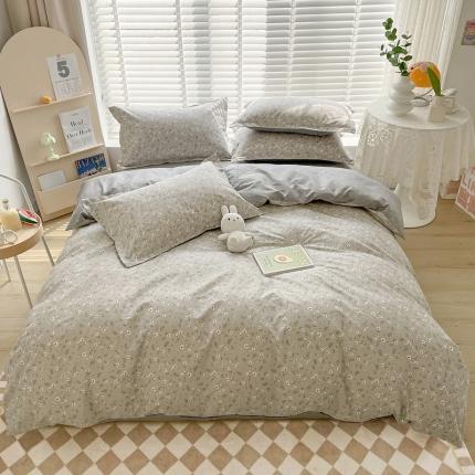 柠馨 2023新款 13376全棉印花三件套学生季三件套初春