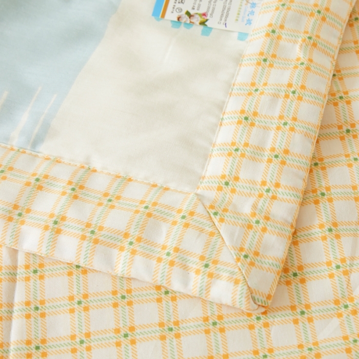 91家纺网 家纺一手货源 找家纺 2023里外100%纯棉印花新疆棉花夏被单人棉花被可机洗 彩虹乐园