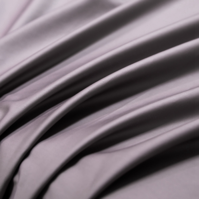 91家纺网 家纺一手货源 找家纺 轻奢高档50支贡缎长绒棉床单单件纯棉全棉纯色被单三件套-莫奈-香芋紫